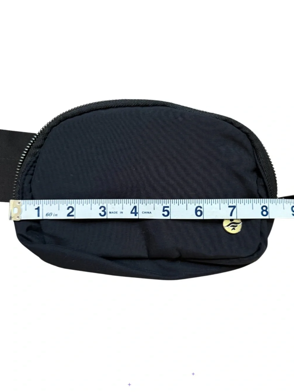 NWOT HALARA Casual Chic Black Water-Repellent Belt Bag 1L-Waist Bag Crossbody